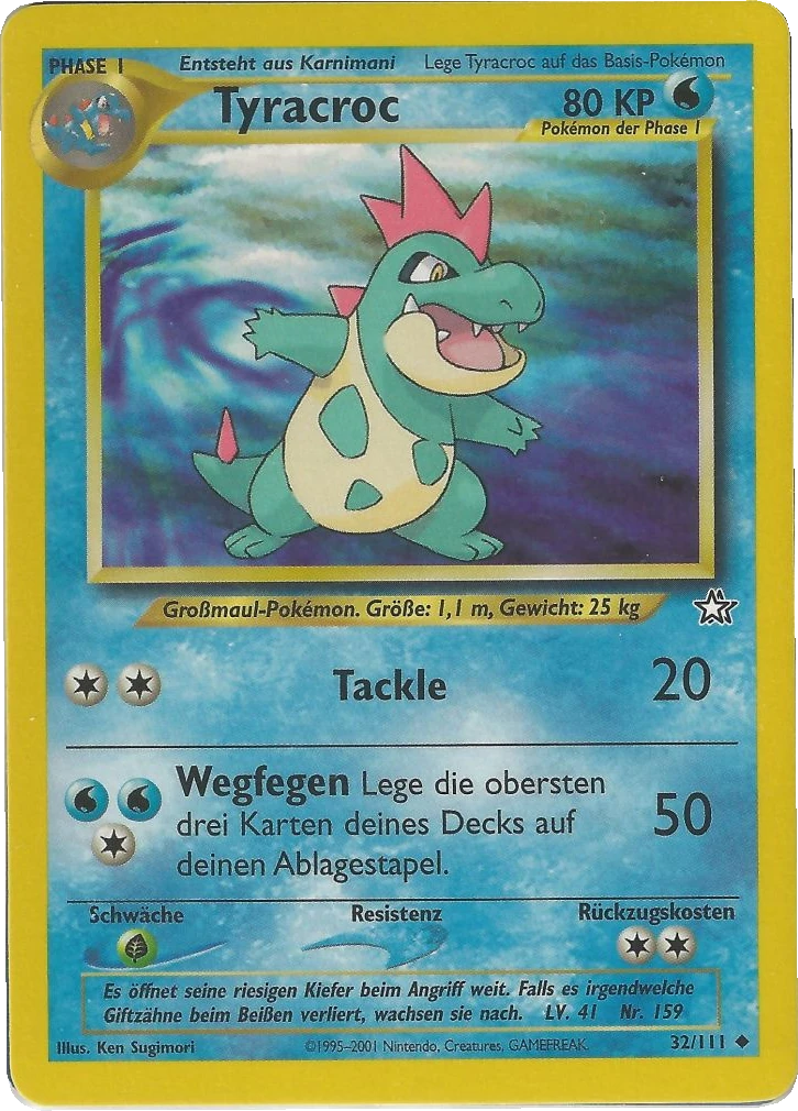 Tyracroc 32/111, German, Unlimited, Non-Holo