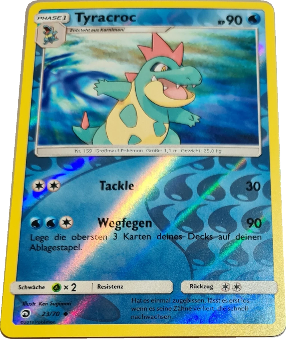 Tyracroc 23/70, German, Standard, Reverse Holo
