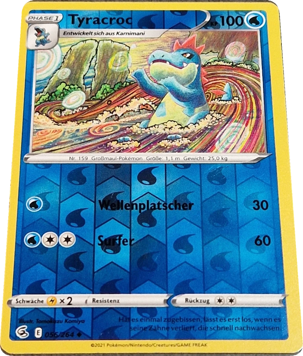 Tyracroc 056/264, German, Standard, Reverse Holo