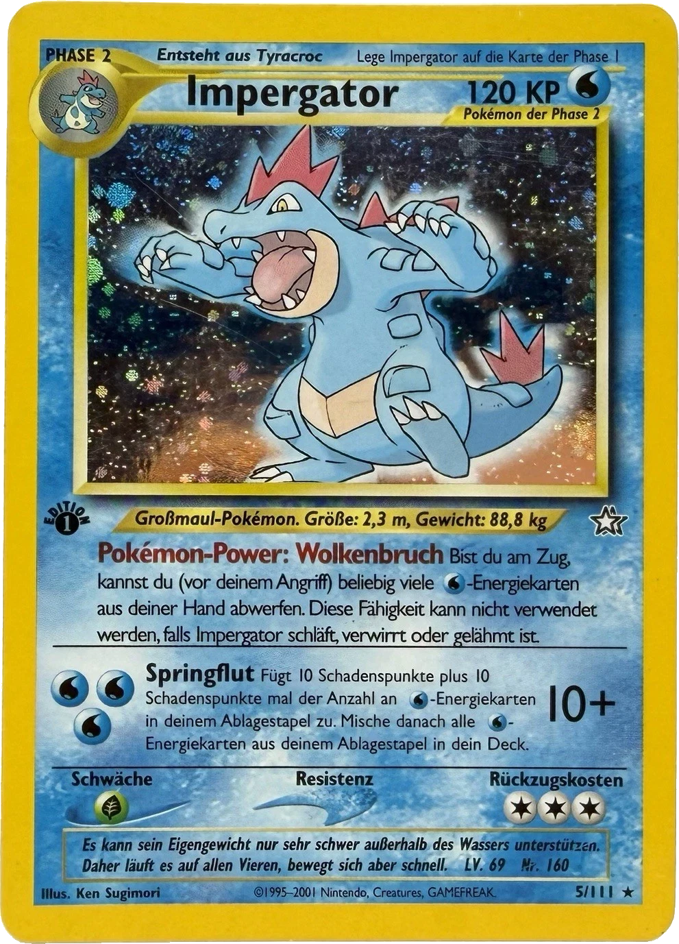Impergator 5/111, German, 1. Edition, Holofoil
