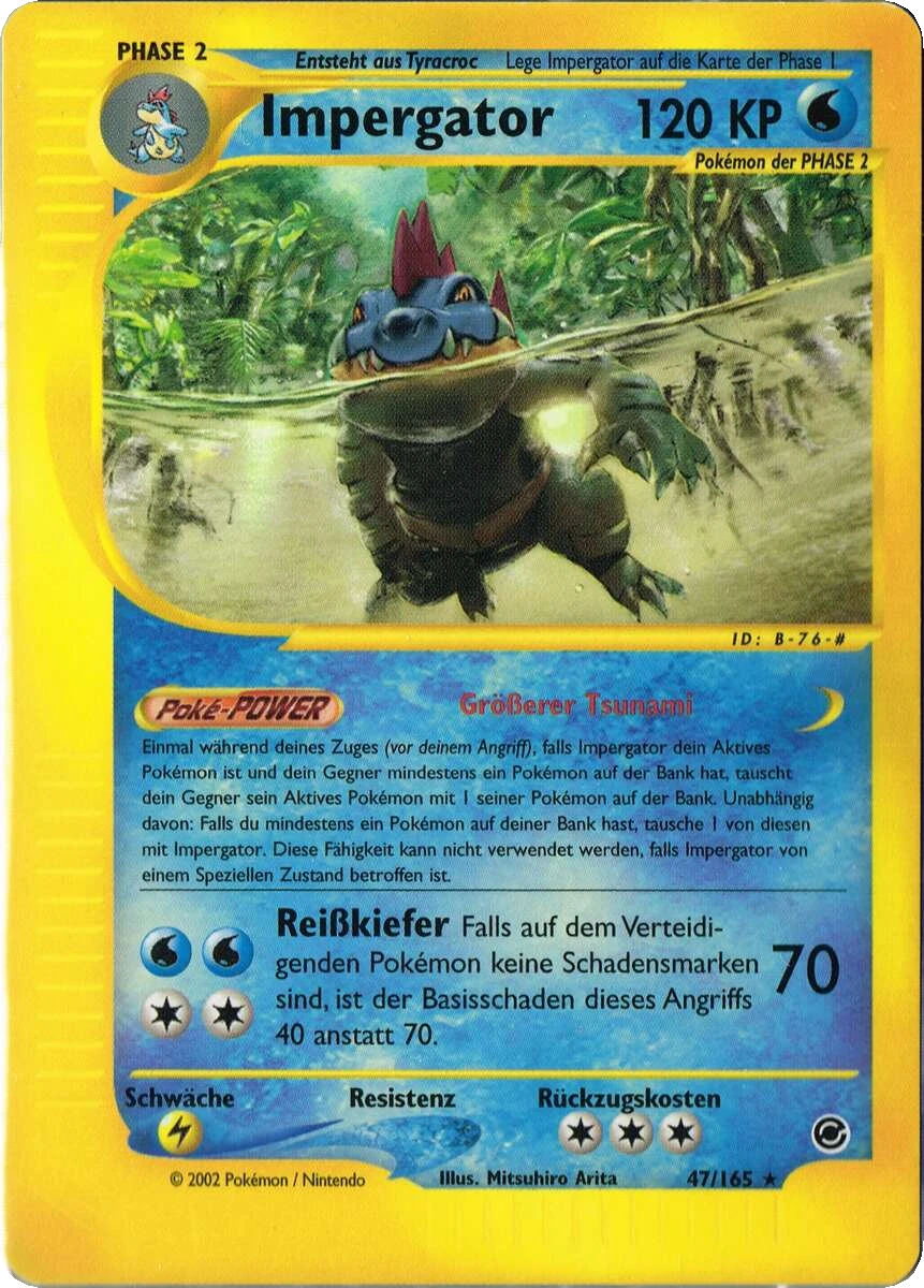 Impergator 47/165, German, Standarddruck, Non-Holo