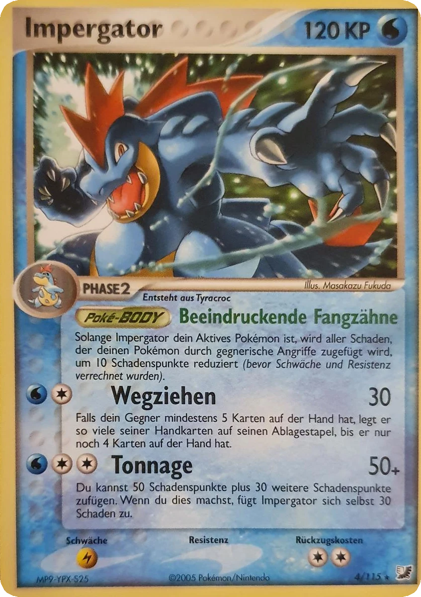 Impergator 4/115, German, Standarddruck, Holofoil