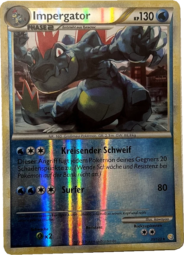 Impergator 20/123, German, Parallelkarte, Reverse Holofoil