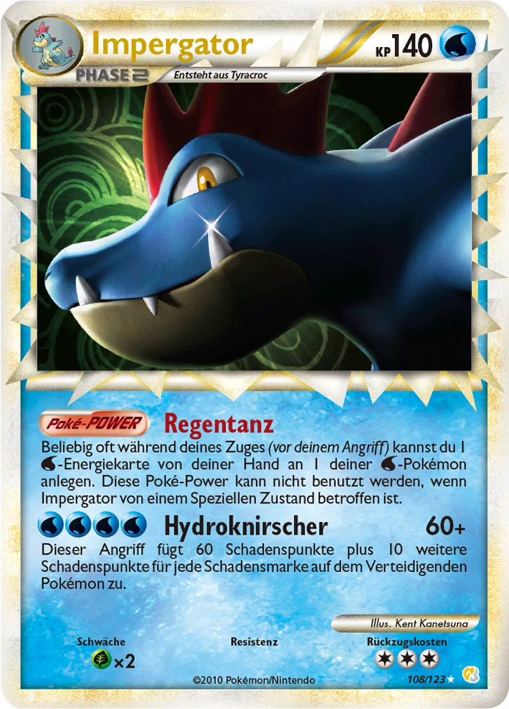 Impergator 108/123, German, Standarddruck, Prime Holofoil