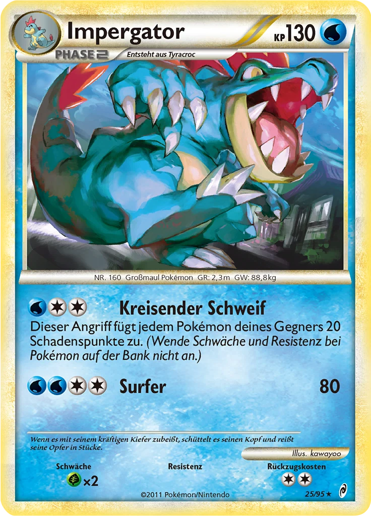 Impergator 25/95, German, Standarddruck, Non-Holo