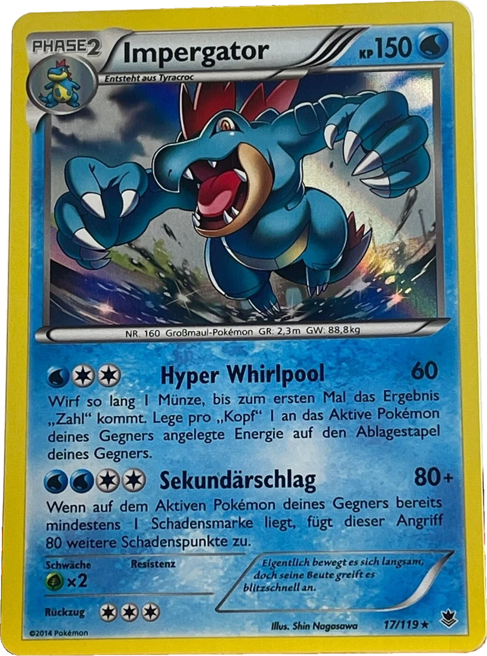 Impergator 17/119, German, Standarddruck, Holofoil