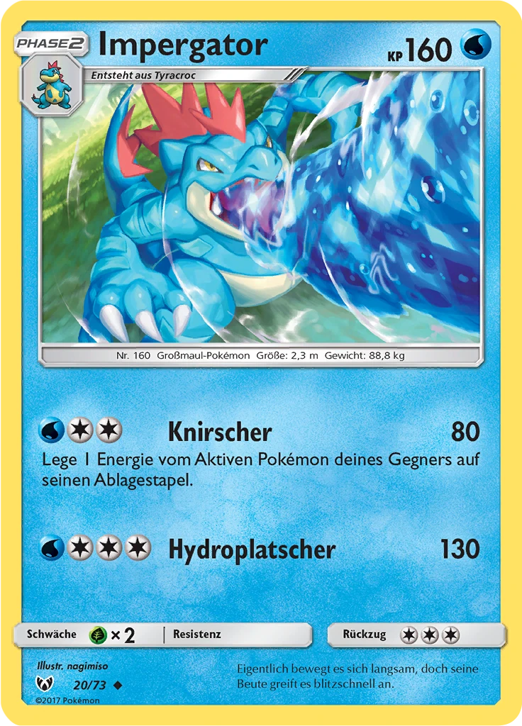 Impergator 20/73, German, Standarddruck, Non-Holo