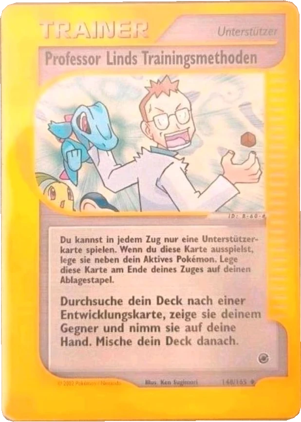 Professor Linds Trainingsmethoden 148/165, German, Standard, Non-Holo