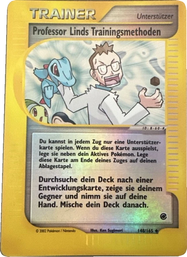 Professor Linds Trainingsmethoden 148/165, German, Standard, Reverse Holo