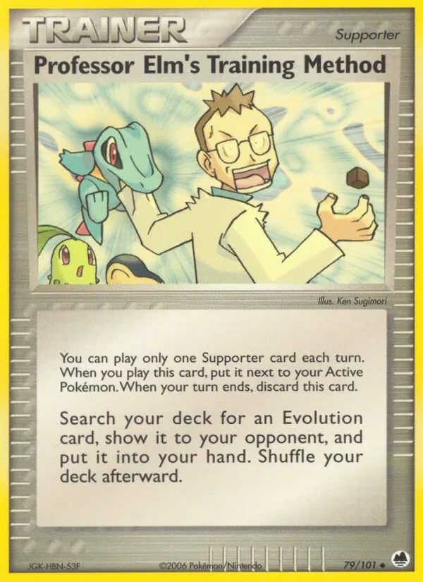 Professor Elm's Training Method 79/101, English, Standard, Non-Holo