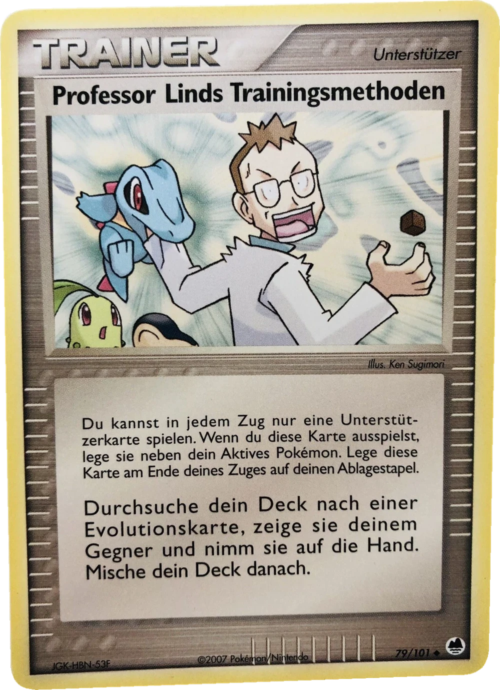 Professor Linds Trainingsmethoden 79/101, German, Standard, Non-Holo