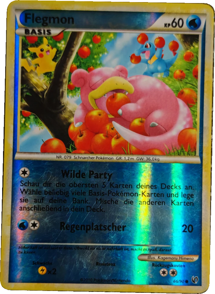 Flegmon 66/90, German, Standard, Reverse Holo
