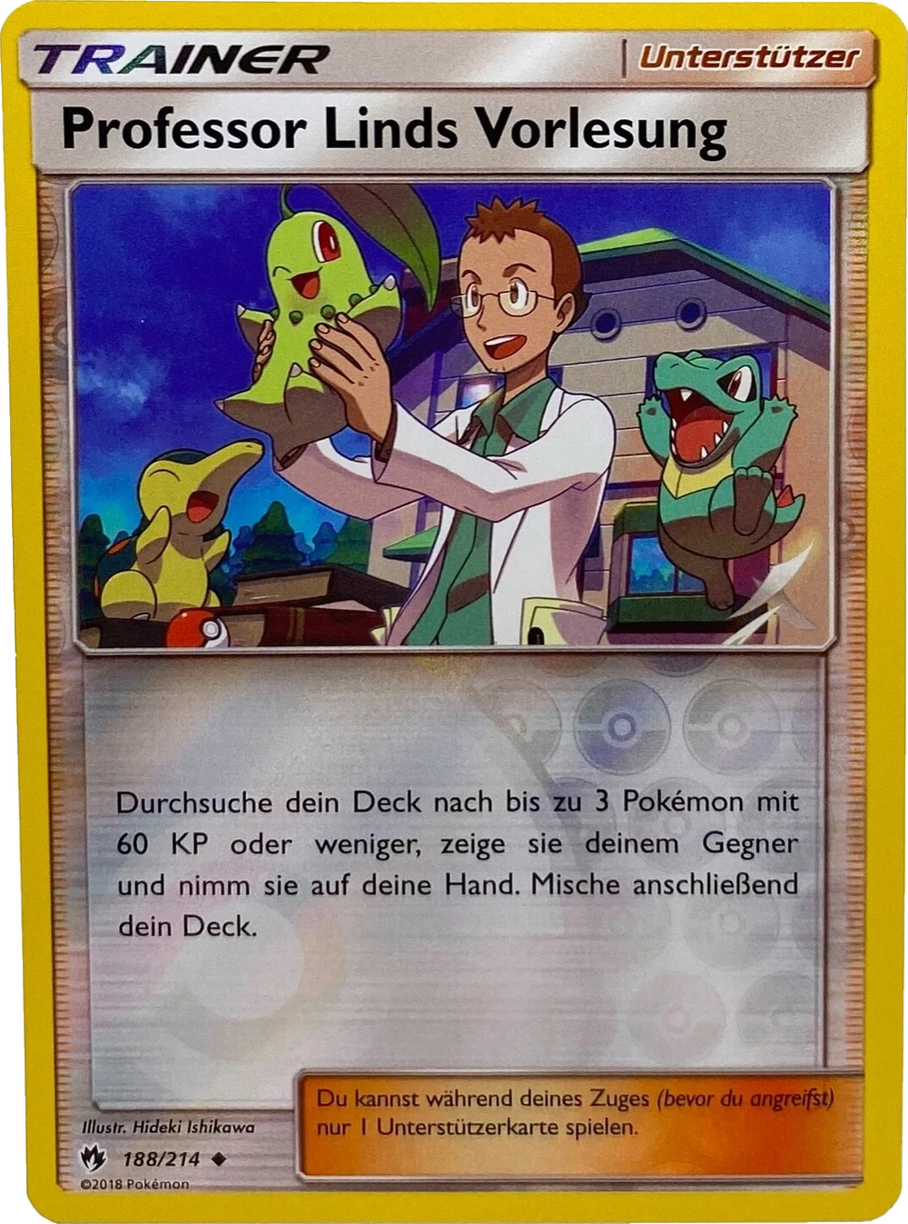 Professor Linds Vorlesung 188/214, German, Standard, Reverse Holo
