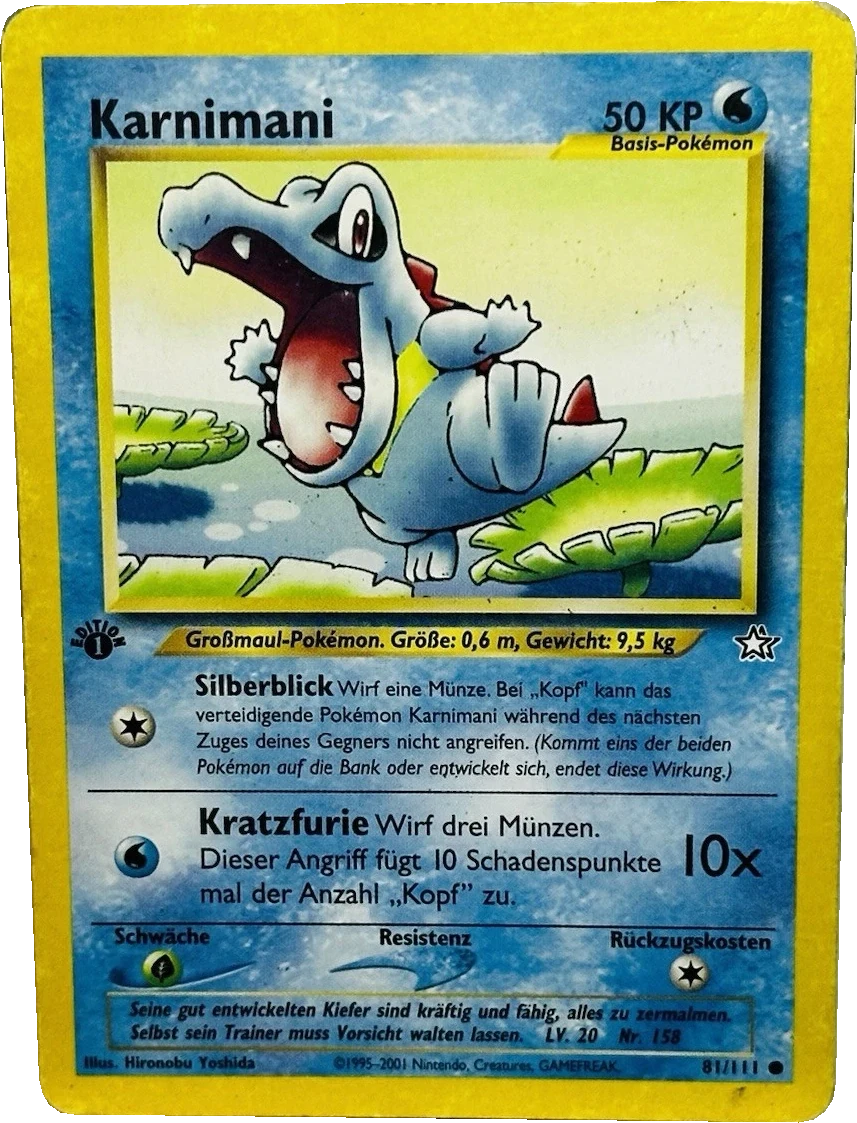 Karnimani 81/111, German, 1st Edition, Non-Holo