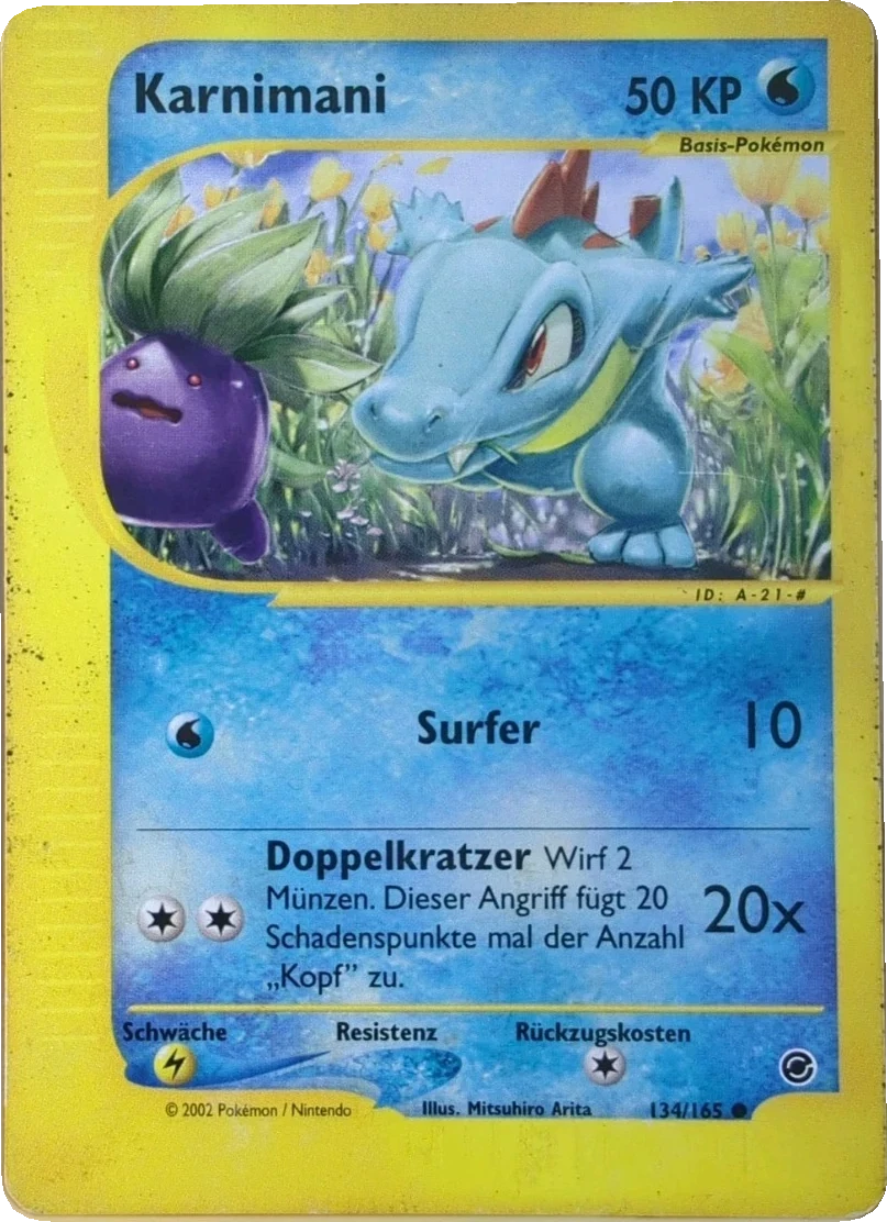 Karnimani 134/165, German, Standard, Reverse Holo