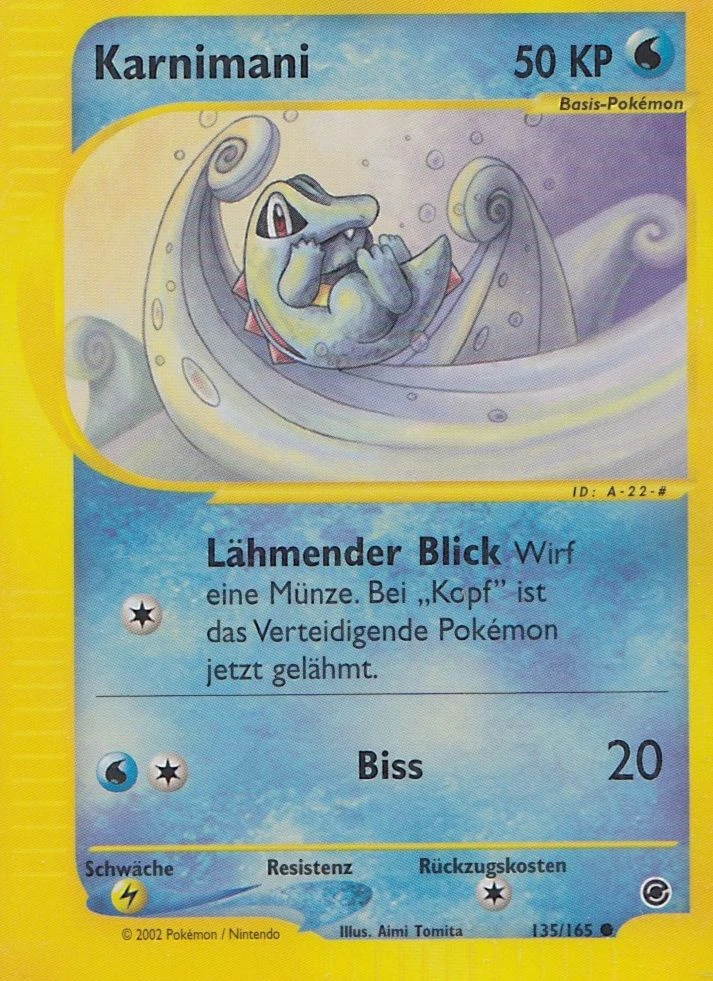 Karnimani 135/165, German, Standard, Non-Holo