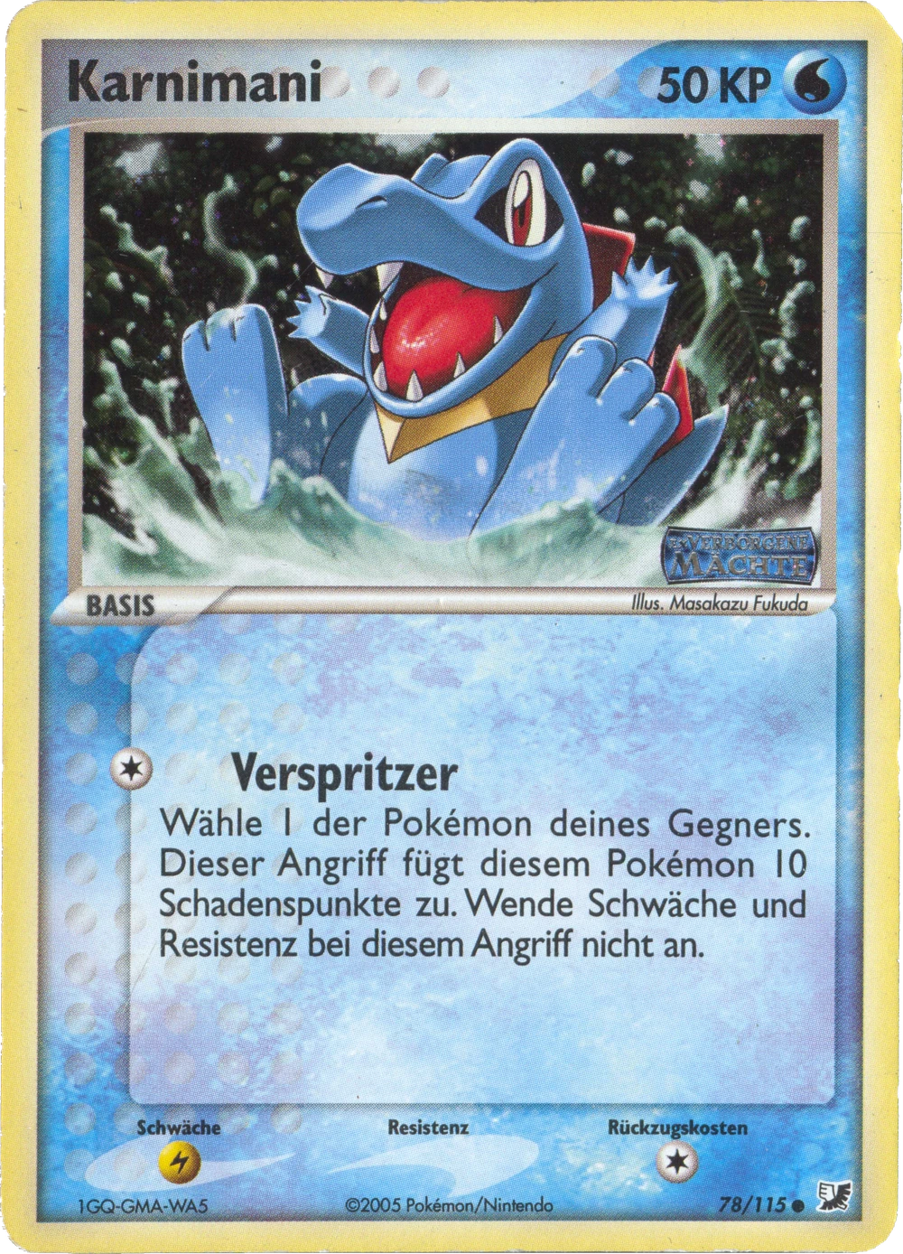 Karnimani 78/115, German, Standard, Reverse Holo