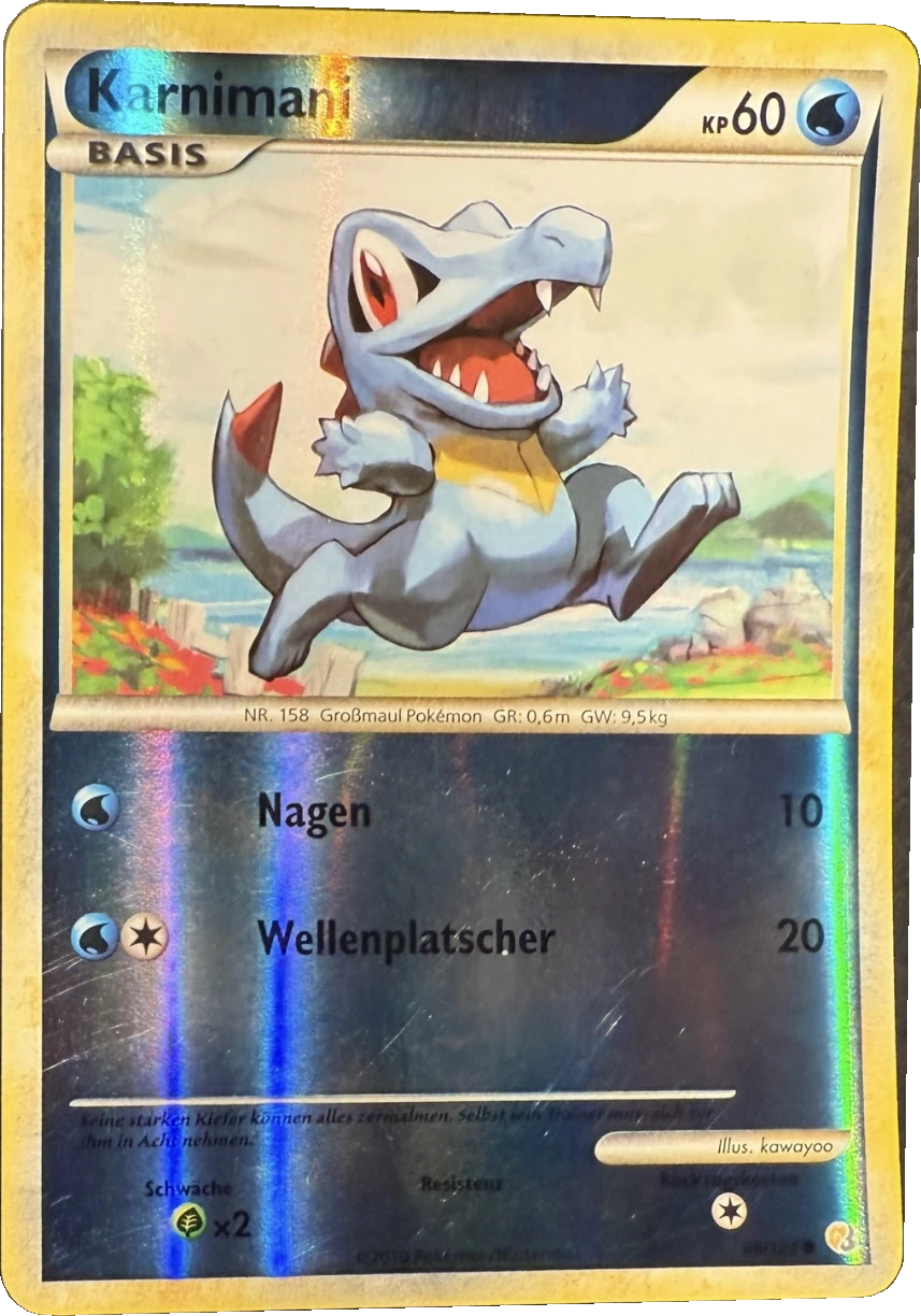 Karnimani 86/123, German, Standard, Reverse Holo