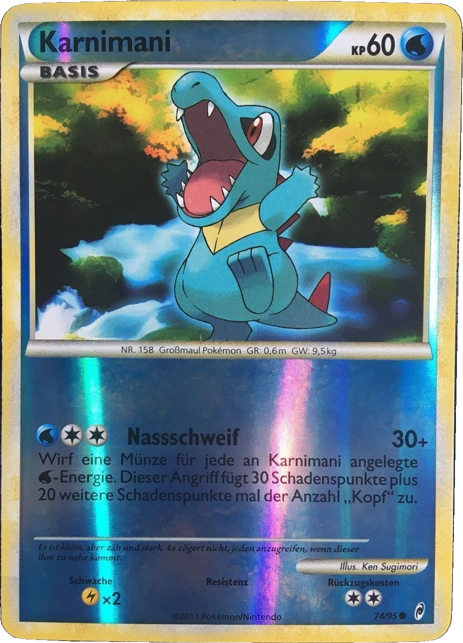 Karnimani 74/95, German, Standard, Reverse Holo