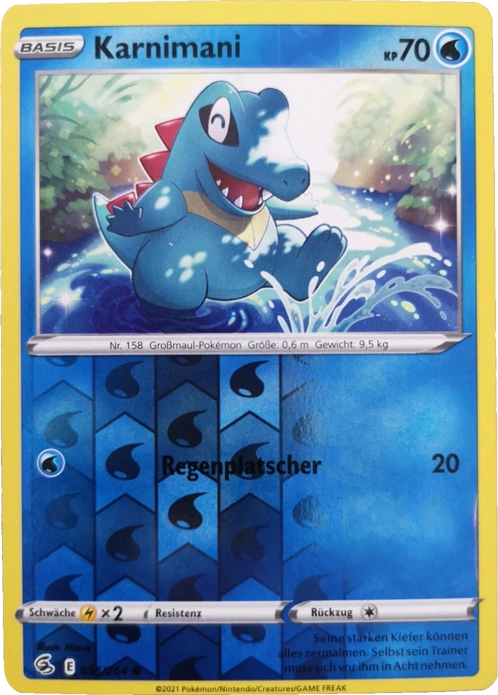 Karnimani 055/264, German, Standard, Reverse Holo